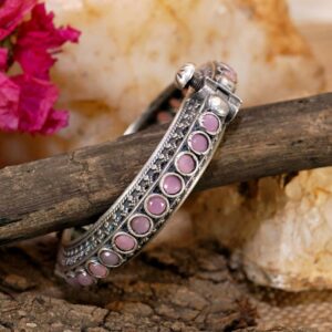 Traditional Openable Bangle ( Pink)
