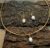 Fresh water Pearl Pendant Neckpiece With Earrings