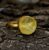 Yellow Citrine Adjustable Round Ring