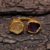 Two Stone Adjustable Ring – Amethyst & Yellow Citrine