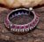 Tribal Openable Bangle ( Red )