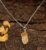 Rough Yellow Citrine Wire Wrap Handmade Neckpiece