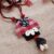 Red shell choker