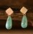 Dew Drop Studs ( Blue )