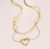 Gold-Plated Anti Tarnish Layered Chain